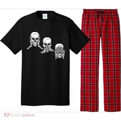 Three Skulls Head Pajama Set