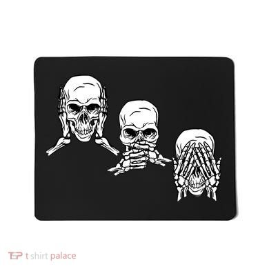 Three Skulls Head Mousepad