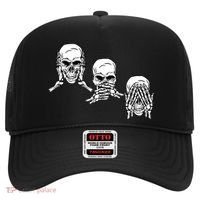 Three Skulls Head Hat thumb 0