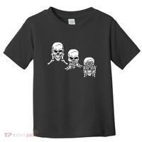 Three Skulls Head Toddler T-Shirt thumb 0