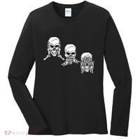 Three Skulls Head Women's Long Sleeve Shirt thumb 0