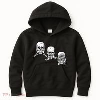 Three Skulls Head Kids Hoodie thumb 0