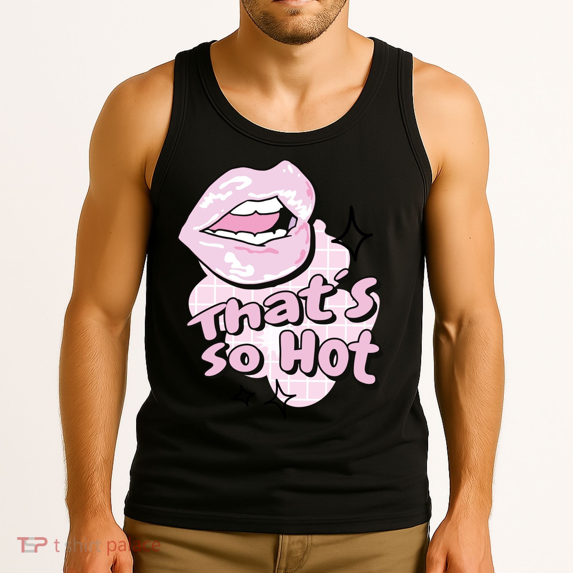 That's So Hot Lips Tank Top
