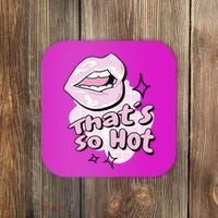 That's So Hot Lips Coaster thumb 0