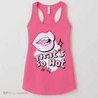 That's So Hot Lips Women's Tank Top thumb 0