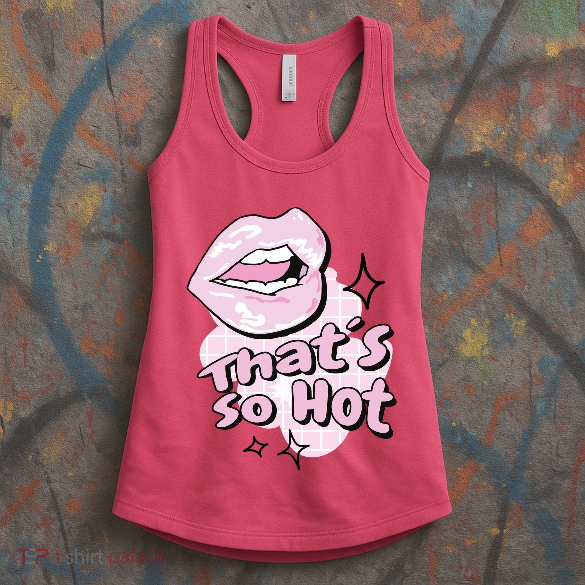 That's So Hot Lips Women's Tank Top
