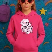 That's So Hot Lips Kids Hoodie thumb 3