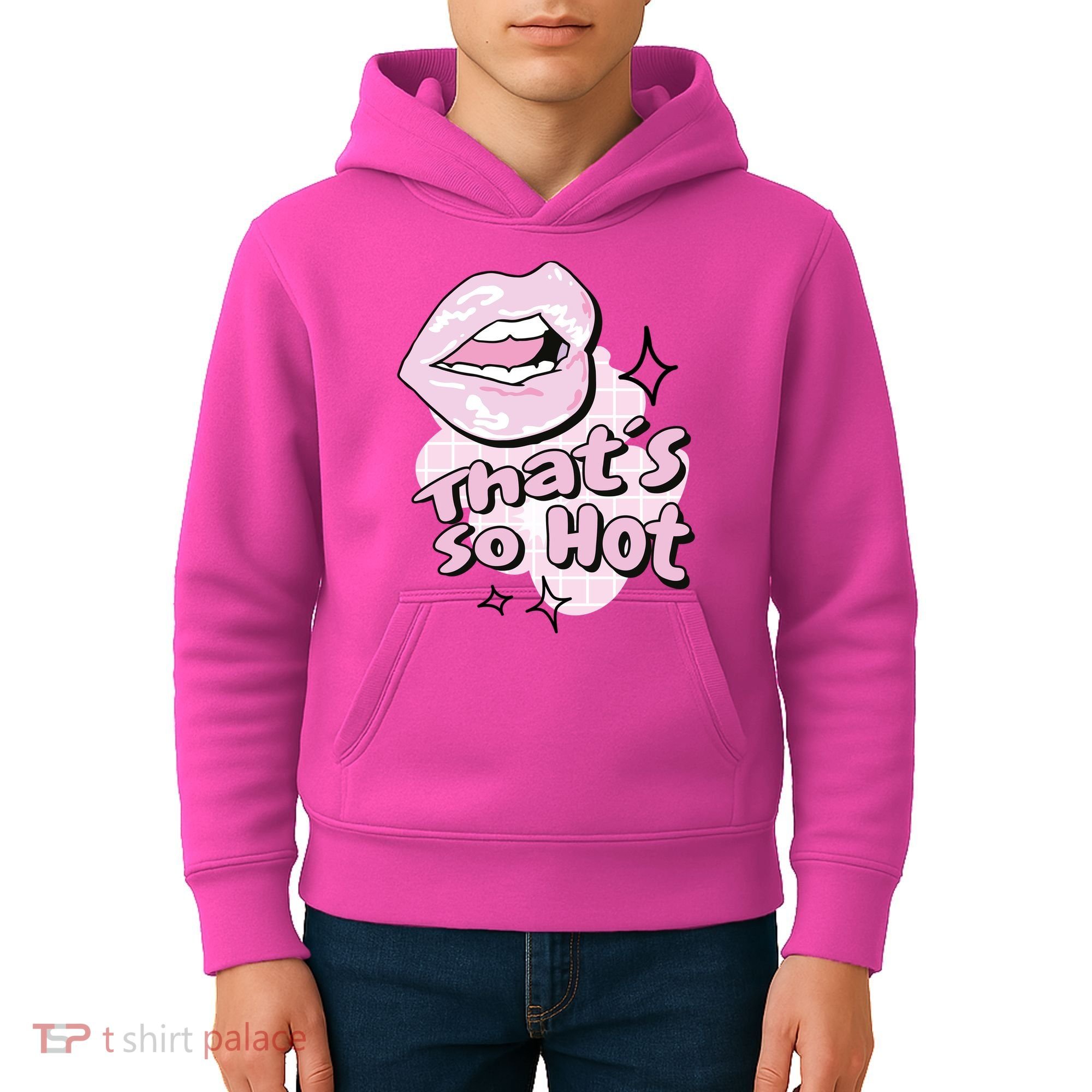 That's So Hot Lips Kids Hoodie