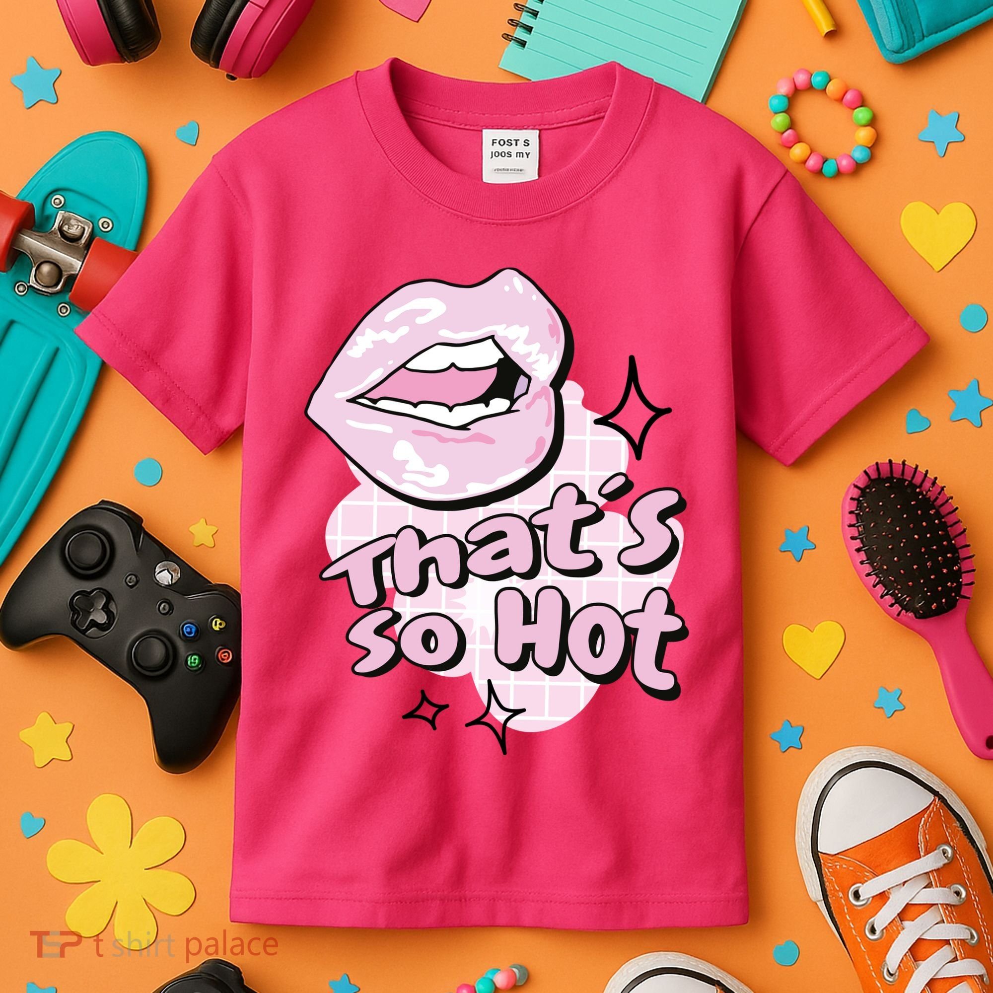 That's So Hot Lips Kids T-Shirt