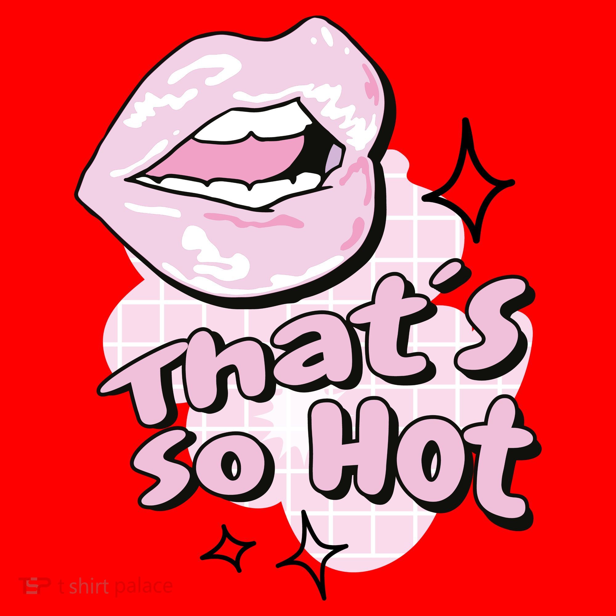 That's So Hot Lips Santa Hat