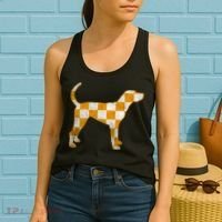 Tennessee Smokey Hound Dog TN Women's Tank Top thumb 2