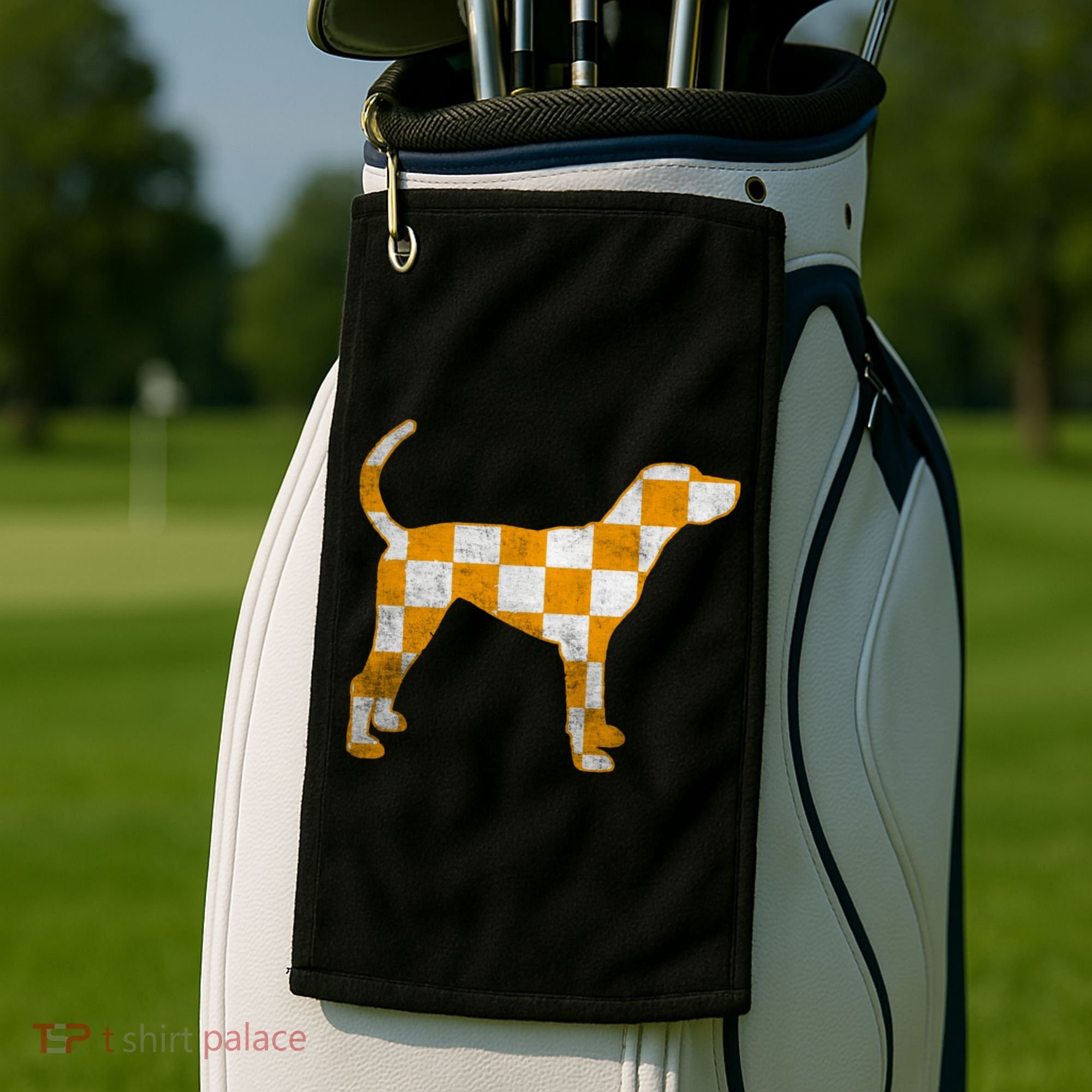 Tennessee Smokey Hound Dog TN Golf Towel