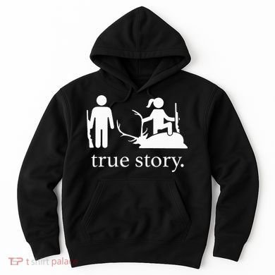 true story hunting lover Hoodie