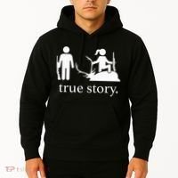 true story hunting lover Hoodie thumb 2