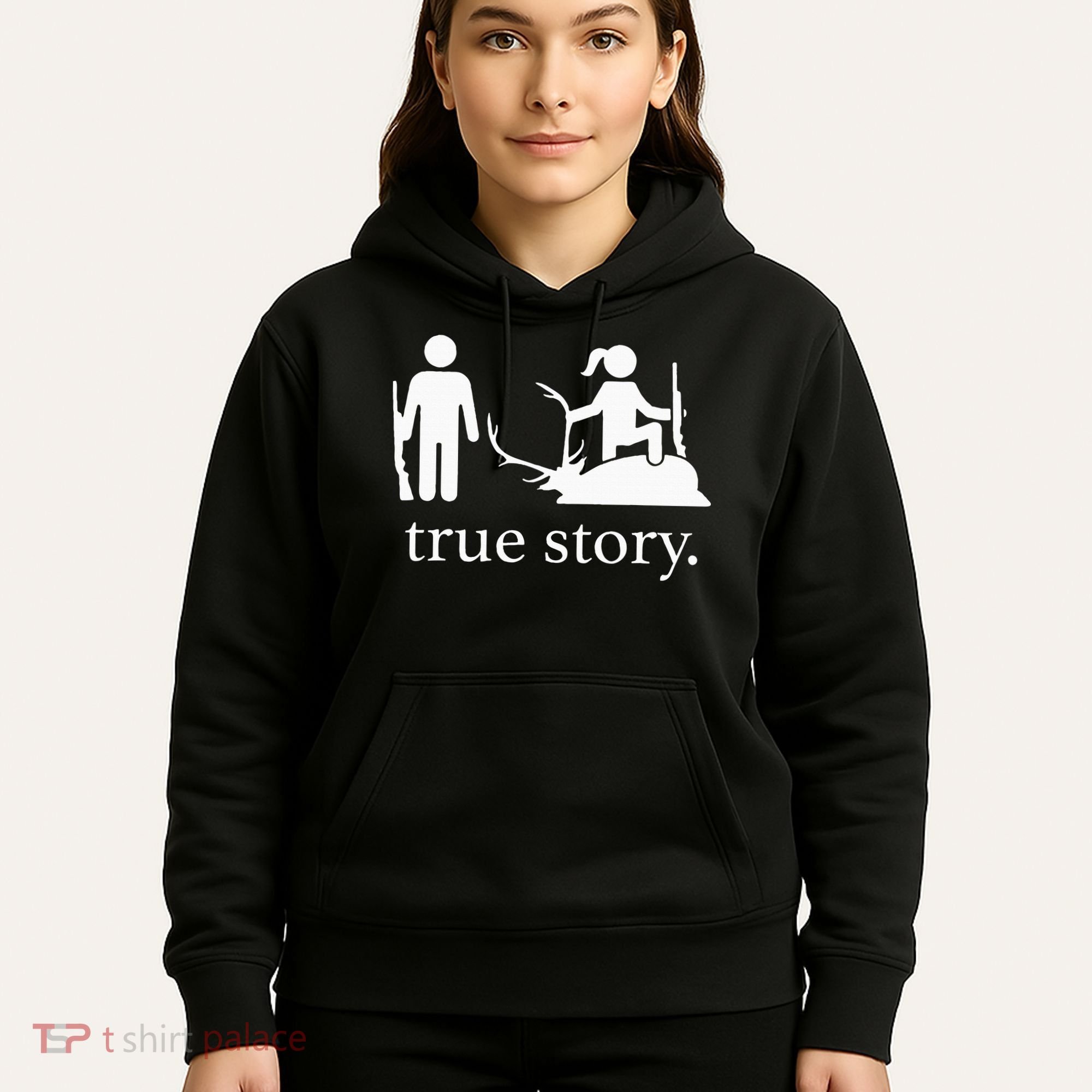 true story hunting lover Hoodie