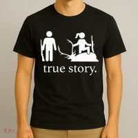 true story hunting lover T-Shirt thumb 3