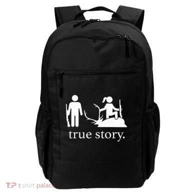 true story hunting lover Backpack