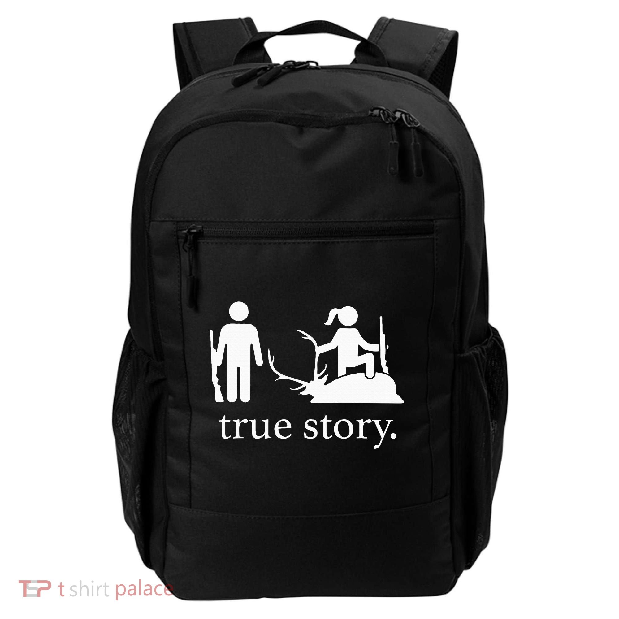 true story hunting lover Backpack