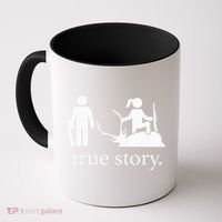 true story hunting lover Coffee Mug thumb 0