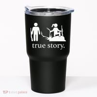 true story hunting lover Tumbler thumb 0