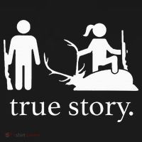 true story hunting lover Mousepad thumb 1
