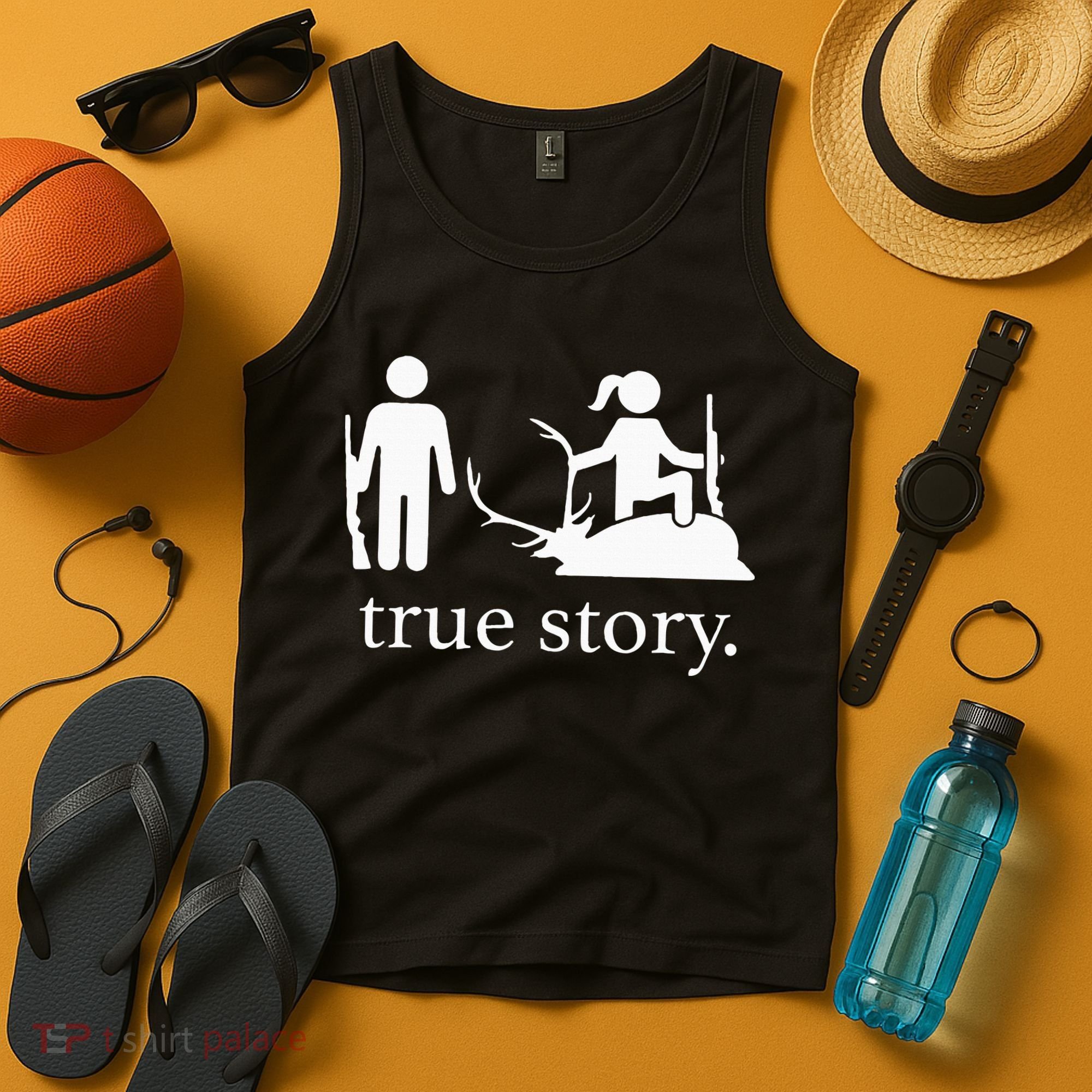 true story hunting lover Tank Top