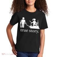 true story hunting lover Kids T-Shirt thumb 2