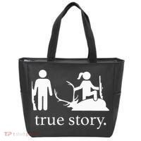 true story hunting lover Tote Bag thumb 0
