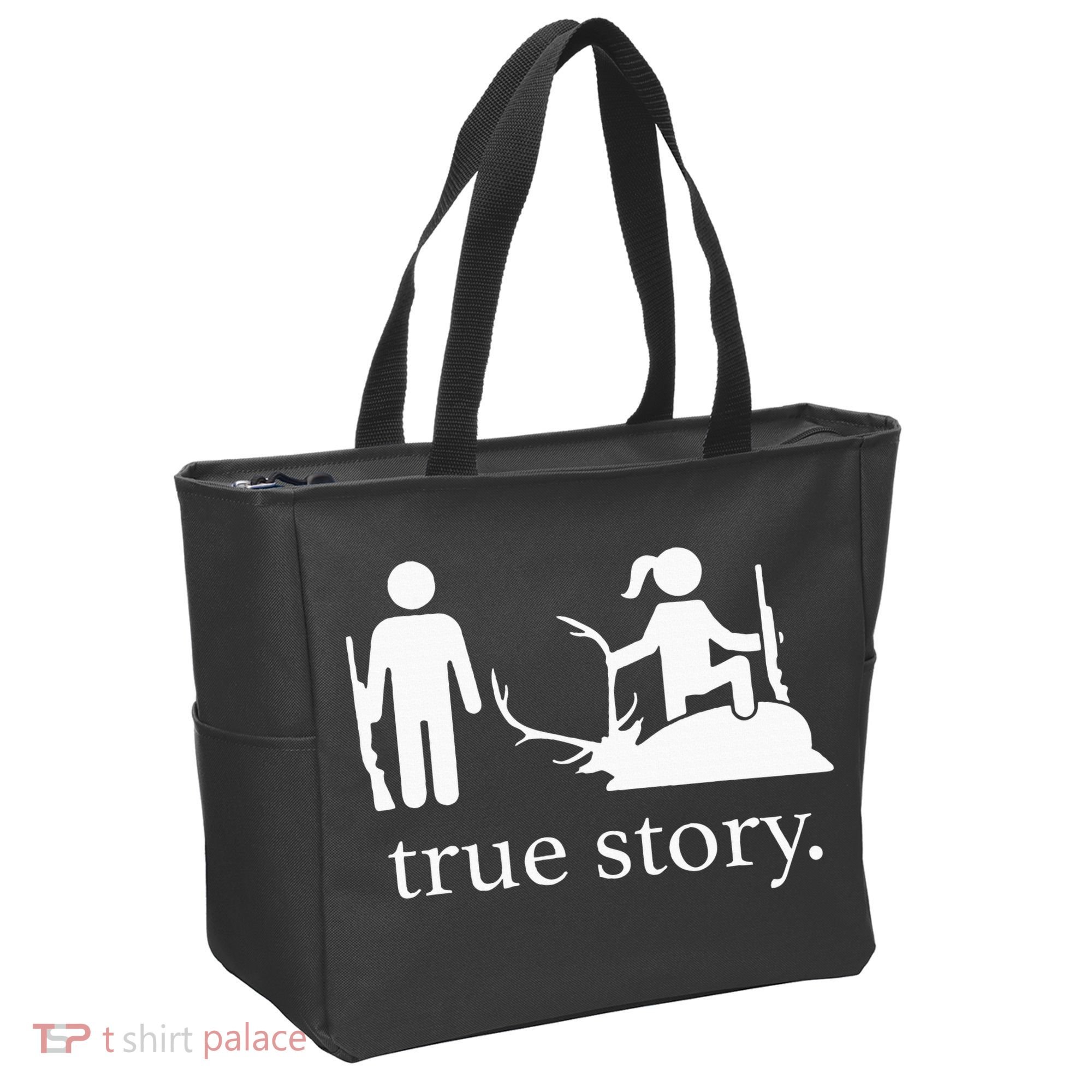 true story hunting lover Tote Bag