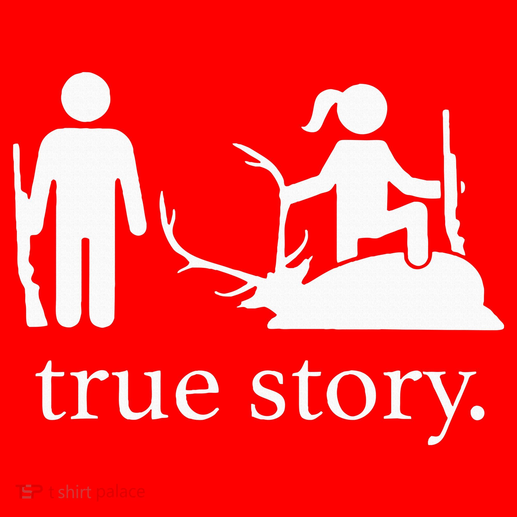 true story hunting lover Santa Hat