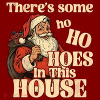 Theres Some Ho Ho Hoes In This House Apron thumb 3