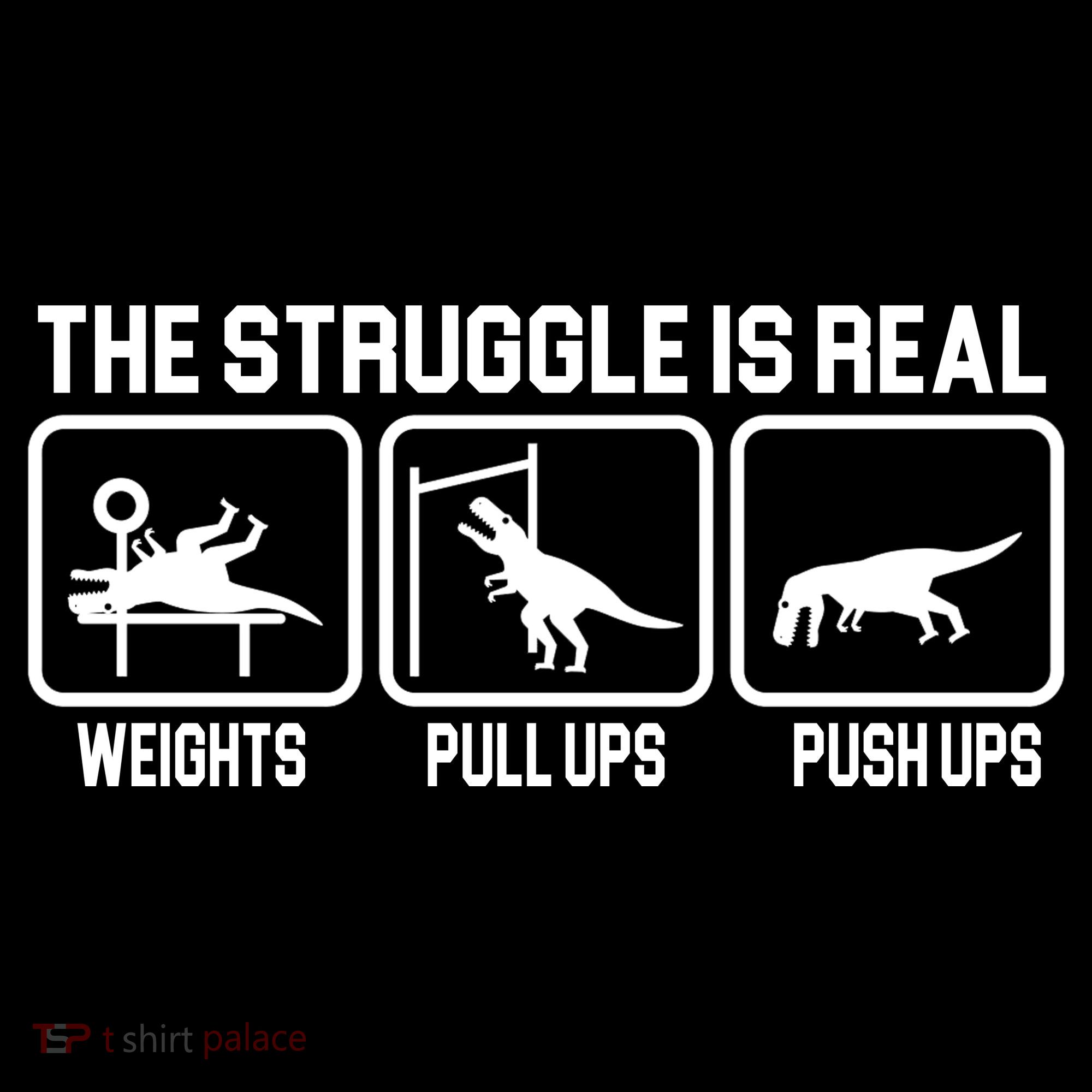 The Struggle Is Real Funny TRex Visor