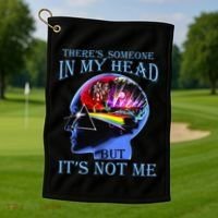 There’S Someone In My Head But It’S Not Me Golf Towel thumb 1