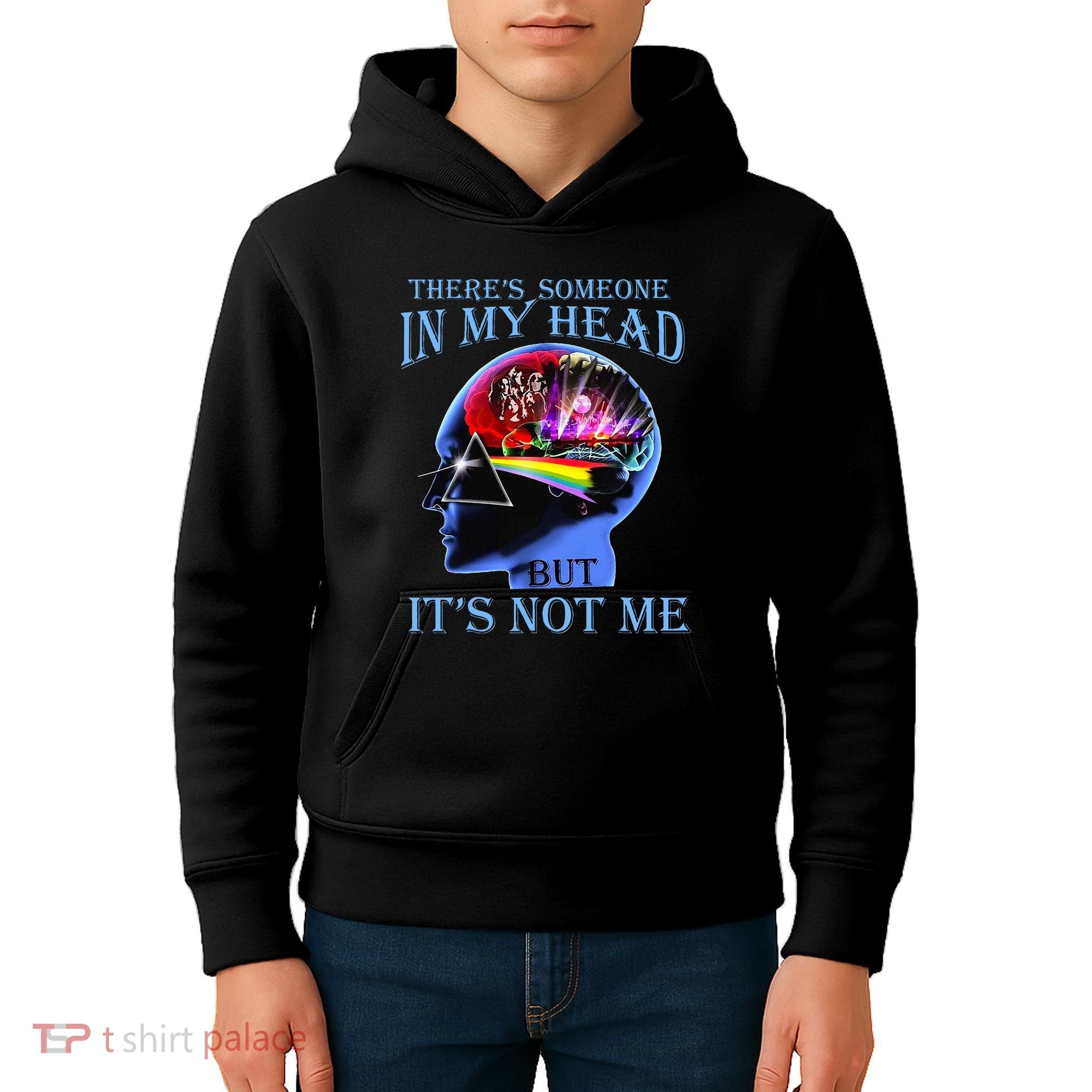 There’S Someone In My Head But It’S Not Me Kids Hoodie
