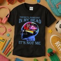 There’S Someone In My Head But It’S Not Me Kids T-Shirt thumb 3