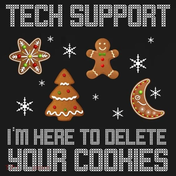 Tech Support I'm Here To Delete Your Cookies Bucket Hat