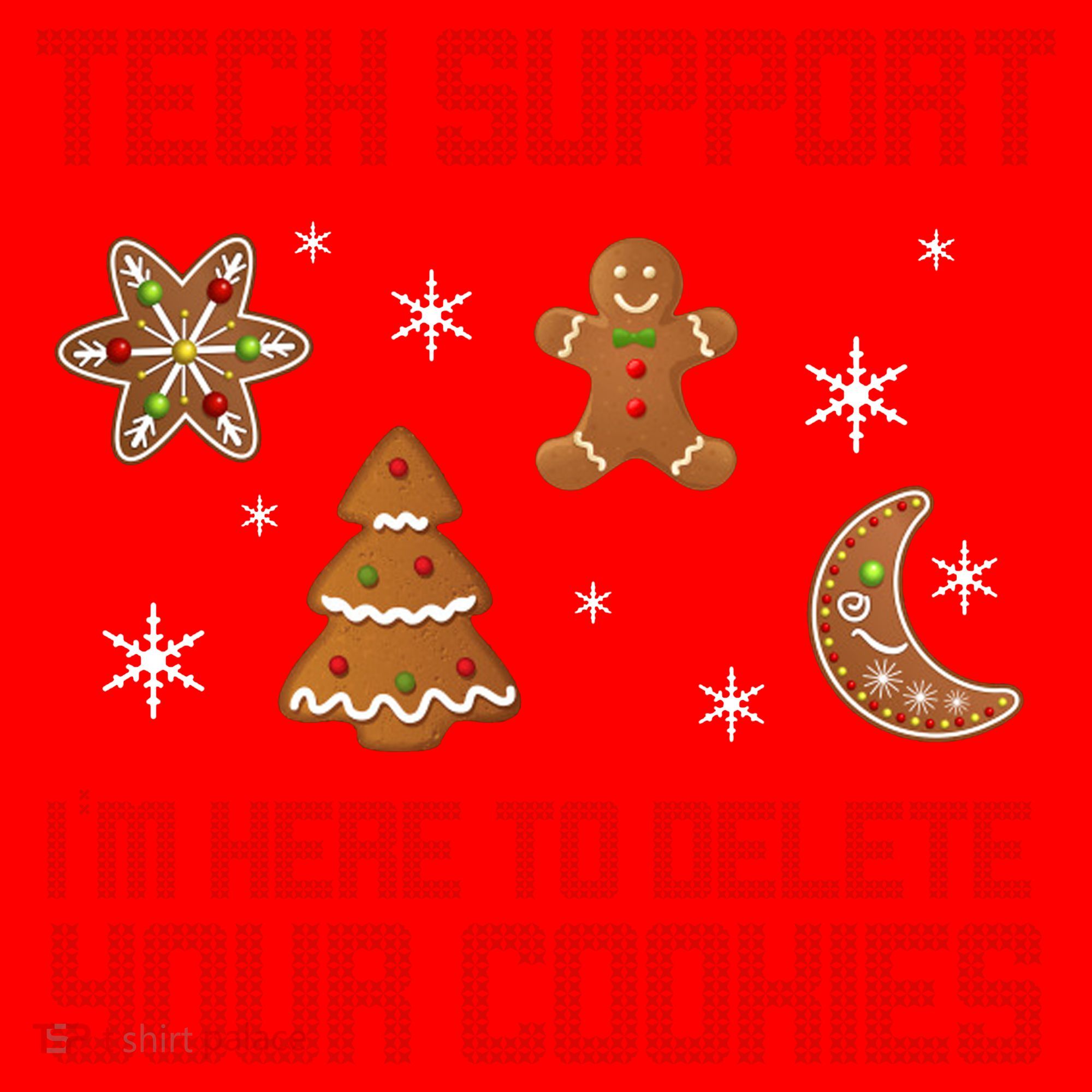 Tech Support I'm Here To Delete Your Cookies Santa Hat
