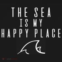 The Sea Is My Happy Place Gift Ornament thumb 1