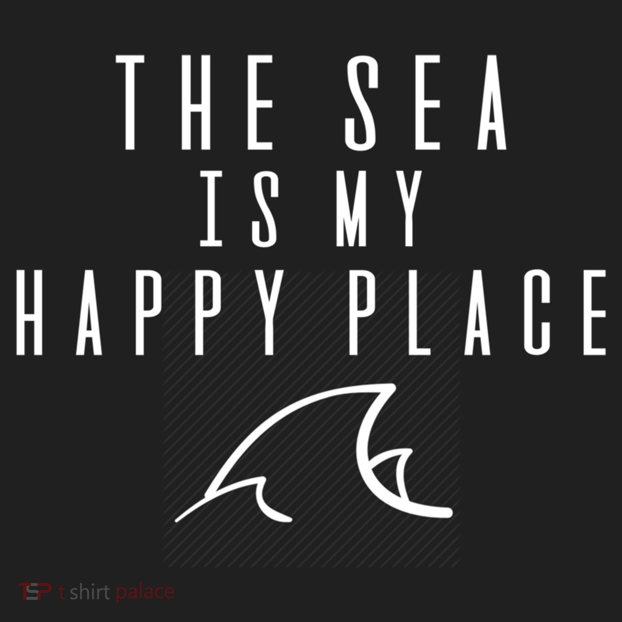 The Sea Is My Happy Place Gift Hat
