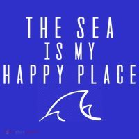 The Sea Is My Happy Place Gift Women's Tank Top thumb 5