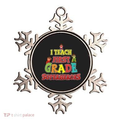 Teacher Superhero I Teach First Grade Superheroes Gift Ornament