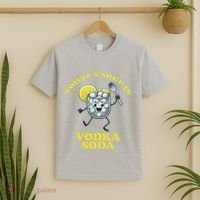 TodayS Soup Is Vodka Soda T-Shirt thumb 2