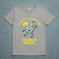 TodayS Soup Is Vodka Soda T-Shirt thumb 5