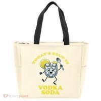 TodayS Soup Is Vodka Soda Tote Bag thumb 0