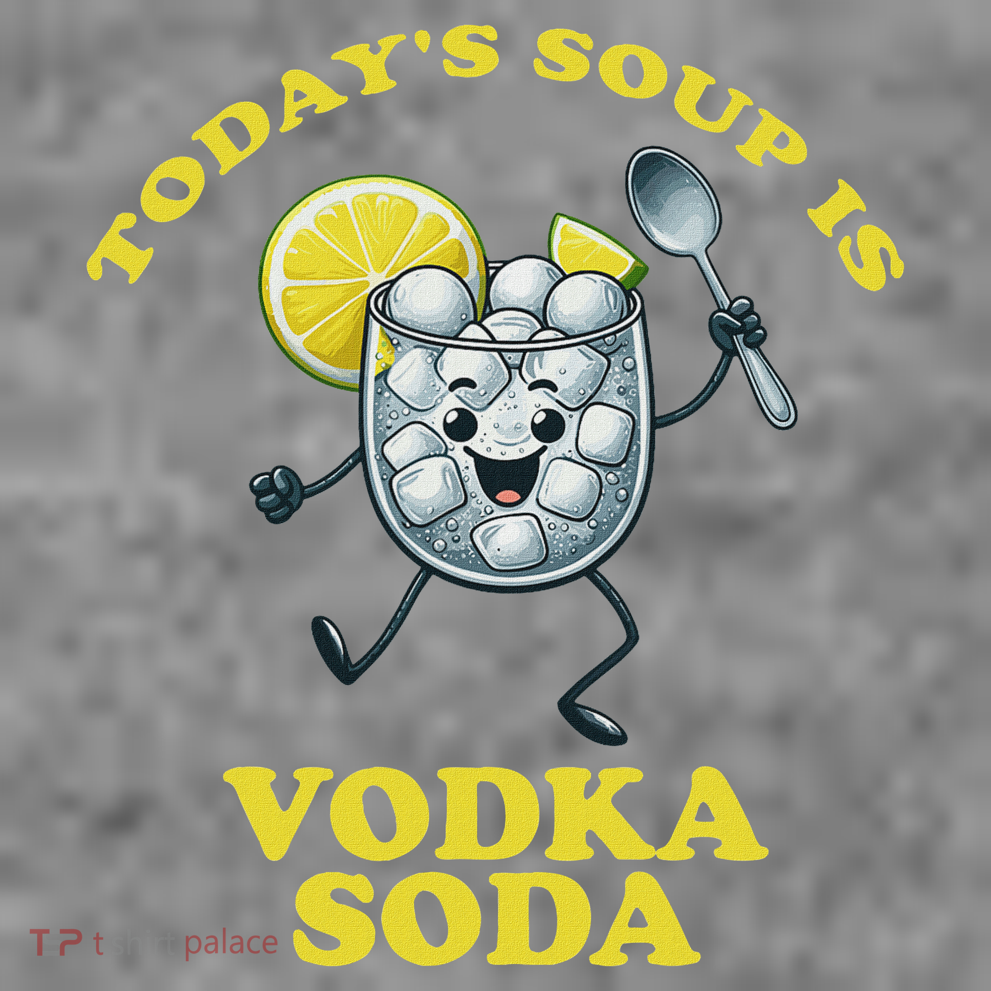 TodayS Soup Is Vodka Soda Toddler Hoodie
