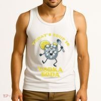 TodayS Soup Is Vodka Soda Tank Top thumb 3