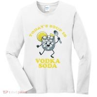 TodayS Soup Is Vodka Soda Women's Long Sleeve Shirt thumb 0