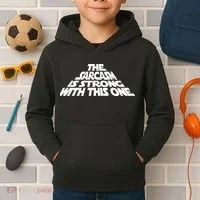 The Sarcasm Is Strong With This One Kids Hoodie thumb 2