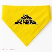 The Sarcasm Is Strong With This One USA-Made Doggie Bandana thumb 0