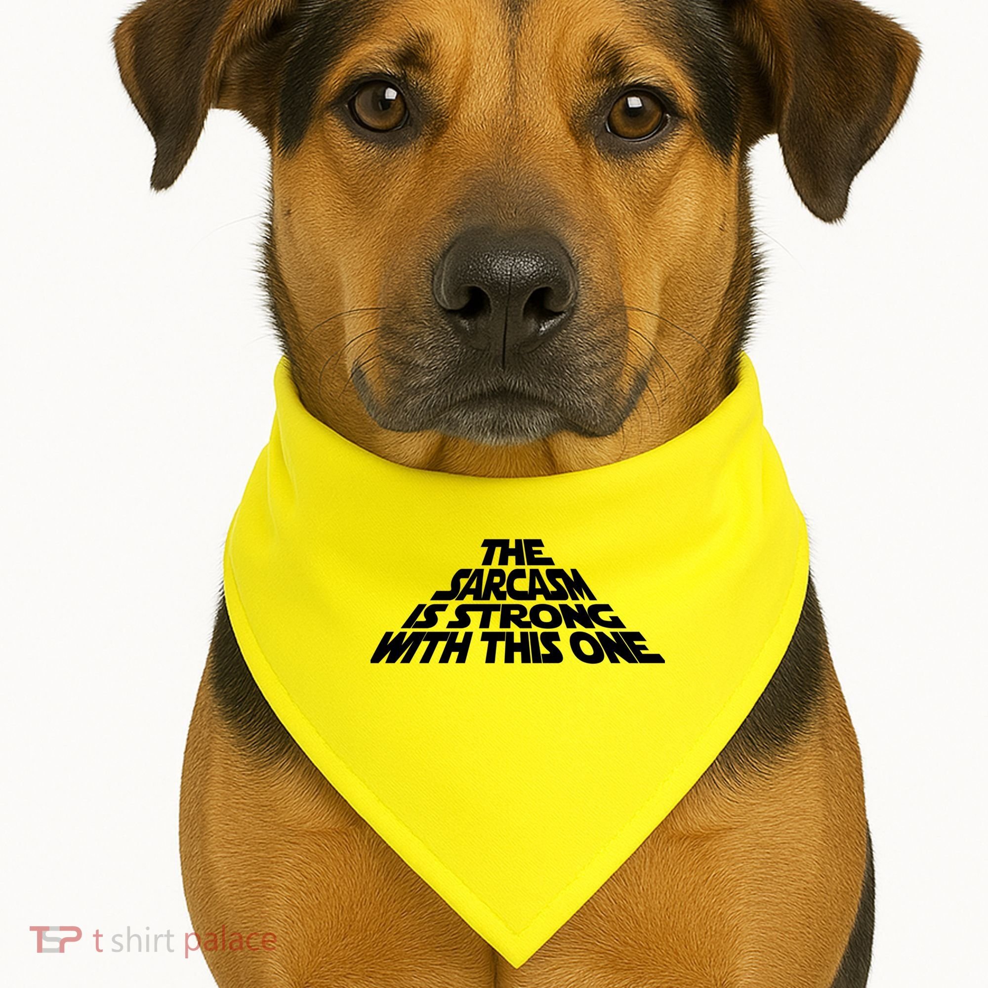 The Sarcasm Is Strong With This One USA-Made Doggie Bandana